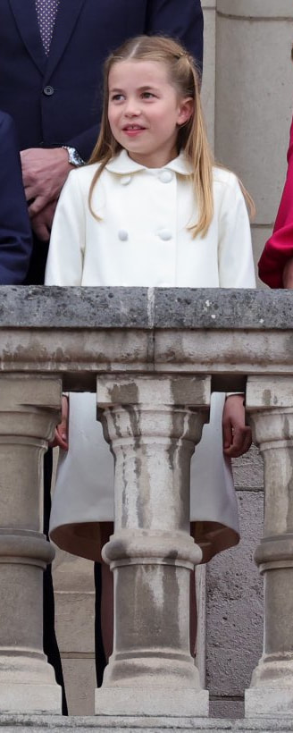 Princess Charlotte wears Souza Red Riding Hood Velour Cape: