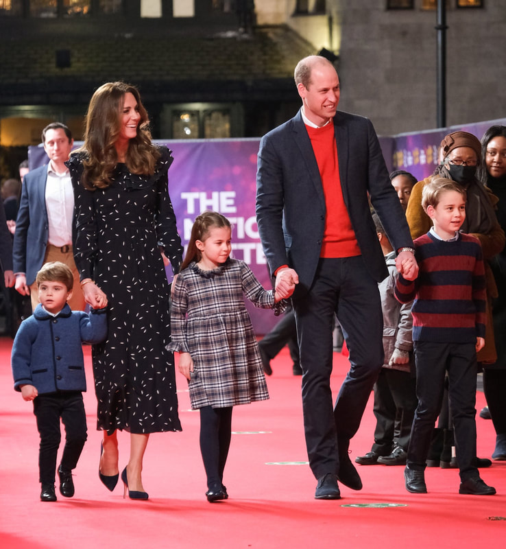 Princess Charlotte, along with her siblings, Prince George and Prince Louis made their first ever red carpet appearance on Friday evening at Pantoland at The London Palladium on 11 December 2020