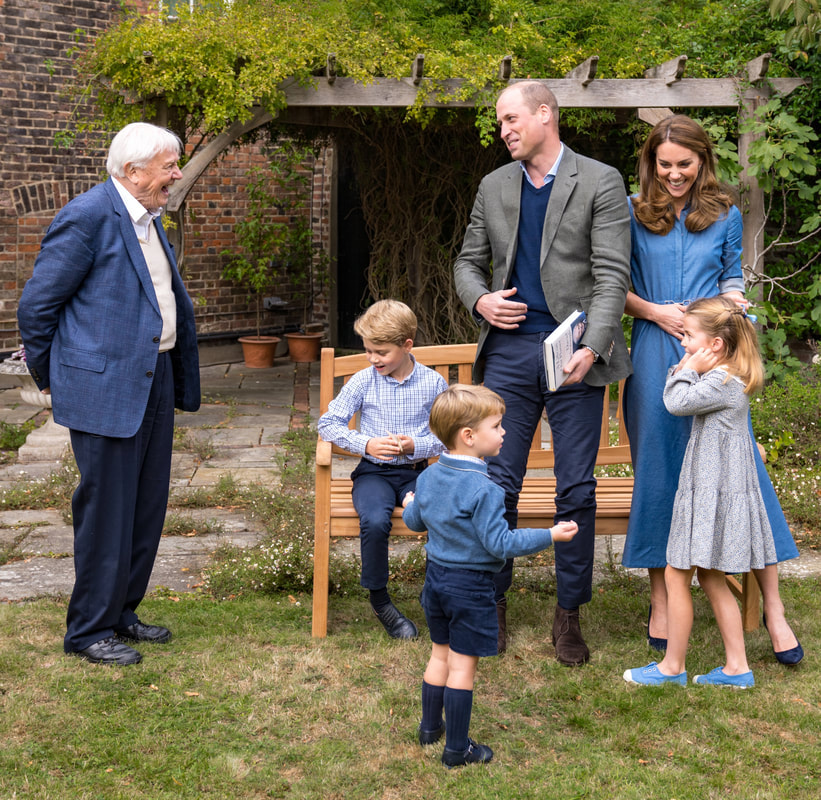 Prince George, Princess Charlotte and Prince Louis are exited to meet Sir David Attenborough 