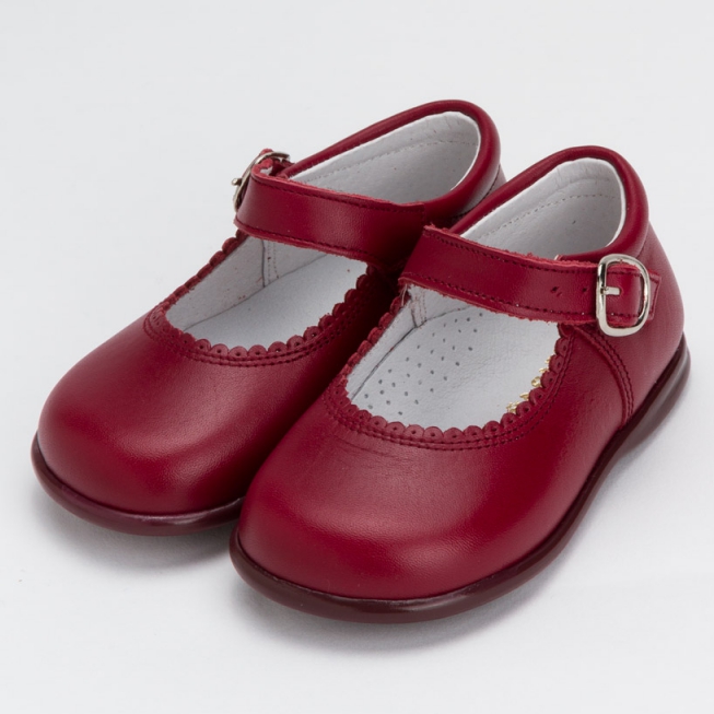Dona Carmen Granate 'Mercedita Suela' shoes