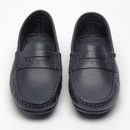 Papouelli Barnie navy loafer