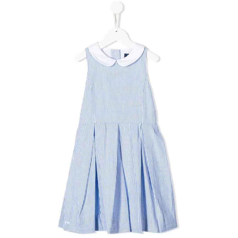 Ralph Lauren Blue Seersucker Dress